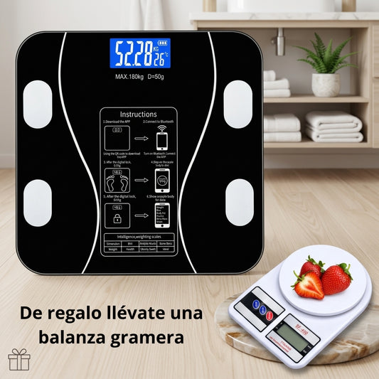 Balanza Inteligente Digital Bluetooth